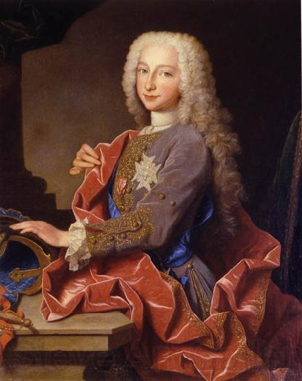Jean Ranc Portrait of Charles de Bourbon Spain oil painting art